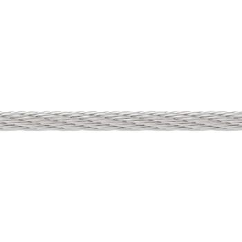 Edelstahl-Seil ø 3mm, flexibel 7x7, Länge 10m