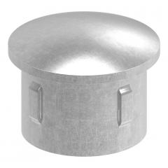 Stahleinschlagstopfen für Rohr ø 42,4mm, mit Wandstärke 3,0-3,5mm, leicht gewölbt