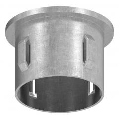 Stahleinschlagstopfen für Rohr ø 42,4mm, mit Wandstärke 1,8-2,2mm, flach