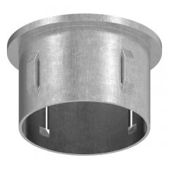 Stahleinschlagstopfen für Rohr ø 48,3mm, mit Wandstärke 2,5-2,9mm, flach