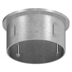 Stahleinschlagstopfen für Rohr ø 60,3mm, mit Wandstärke 2,5,2,9mm, flach